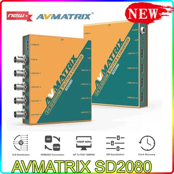 AVMATRIX SD2080 SD1141 SD1191 compatibil HDMI/SDI Conversie Distribuitor Splitter Converter pentru Audio-Video de Post-Producție