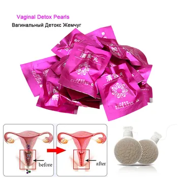 20buc Vaginale Detoxifiere Perle pentru Femei Viață Frumoasă Punct de Tampoane medicina Chineză Tampon de tampoane de descărcare de gestiune toxine ginecologie pad