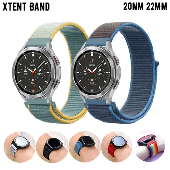 20mm 22mm curea de ceas Pentru Samsung Galaxy Watch 4 Classic 46mm 42mm ceasul inteligent Nailon Bratara Amazfit GTS 2 watchband
