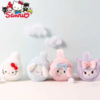 Sanrio Melodie Kuromi Hello Kitty Cinnamoroll Apărători Pentru Urechi Drăguț Ureche Mai Cald În Timpul Iernii Anime Fată Papusa Decor Portabil Pieptene Cadou Femei