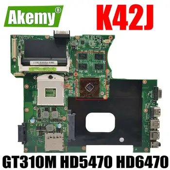 K42J placa de baza sau ASUS K42JC K42JR K42JY K42JZ K42JE X42J A42J K42J A40J Laptop placa de baza placa de baza GT310M HD5470 HD6470 GPU
