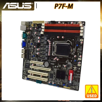 ASUS P7F-M 1156 Placa de baza DDR3 16GB Suport Kit Xeon Core i7 Procesoare Intel 3420 PCI-E X16 Slot SATA2, Micro ATX Placa de baza Server