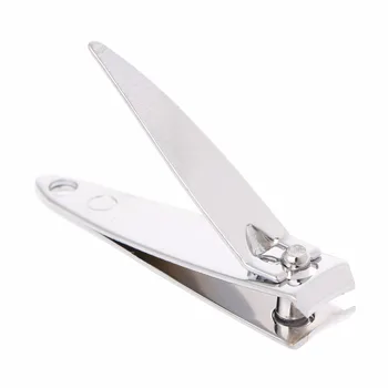 Din Oțel inoxidabil Cutter Trimmer Manichiura Pedichiura Grijă Foarfece 5 CM Silver Nail Clipper Pentru Deget/ Deget de la picior Nou #3TL00587#