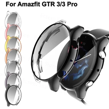 Caz de protecție pentru Amazfit GTR3 GTR 3 pro TPU Capacul Protector pentru Amazfit GTR 3 Pro Shell Ecran Ceas Inteligent Accesorii