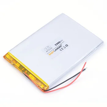 3.7 V 3300 mah baterie comprimat comprimat marca gm baterie litiu-polimer 4076100 Pentru DIY Puterea mobile Power bank PAD DVD
