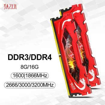 IAEZER Desktop Ram DDR4 8GB 16GB 2666MHz 3000MHz 3200MHz DDR3 8GB 1600 1866 Computer de Memorie Cu Radiator