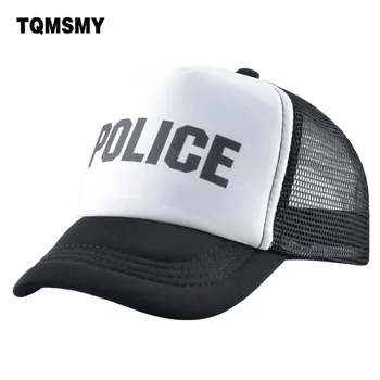 TQMSMY de Poliție Casual de Vara Capac Copil Copii Șapcă de Baseball Capac Vizor Băiatul sări Înapoi Pălării pentru Fete Plasă de Baseball, Pălării TMA35