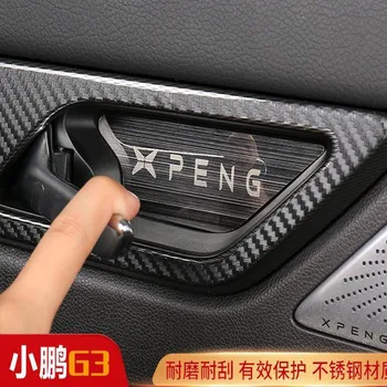 Pentru Xpeng G3 2020 2021 Ușă Interioară Castron Autocolant Mânerului Interior Al Patch G3i Ușa Castron Din Oțel Inoxidabil Patch Accesorii Auto