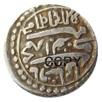 IN(18) Indian Vechi Argint Placat cu Copia Monede