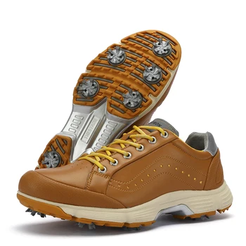 Oamenii Piroane Pantofi de Golf Barbati de Golf Profesionist de pantofi pentru Bărbați Pantofi Confortabil pe jos pentru jucătorii de Golf de Lux Atletic Sneaekrs