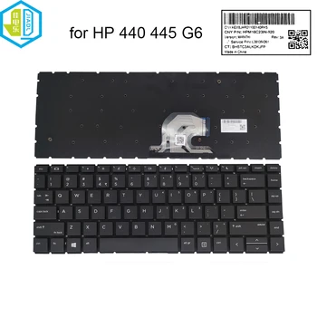 RU/rusă engleză SUA tastatura laptop pentru HP ProBook 440 G6 445 G6 L38139-D61 L38138-001 Notebook, Inlocuire tastatura Reale