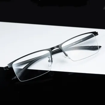 supradimensionate de Afaceri Tip de Rama de ochelari pentru Barbati culoare Pură TR90 Super-Lumina de sex Masculin Clasa Rama de Ochelari Pahare Transparente Rx