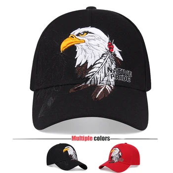 Unisex Vultur Brodat Snapback Hip Hop Pălării Tactice hat Baseball Cap Adorabil Soare Capace de Pescuit Hat pentru Barbati Femei