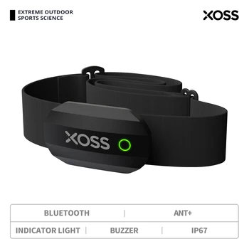 XOSS Senzor de Ritm Cardiac Monitor Curea de Piept Bluetooth ANT+ Wireless de Sănătate de Fitness, Biciclete Inteligent Senzor