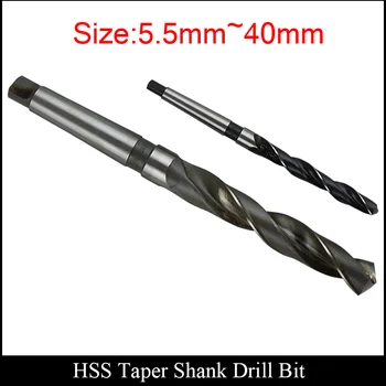 15.8 15.9 mm mm 16mm 16.1 16.2 mm mm 16.3 16.4 mm mm Strung Mașină-Unealtă CNC HSS de Mare Viteză din Oțel Con Taper Shank Twist Drill Bit
