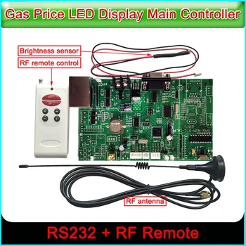 LED-uri Semn Placa de Control, Gaz Prețul Petrolului 88:88 LED Display Ecran Principal Cardul de Control RS232&RF Card de Control