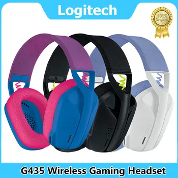 Logitech G435 Lightspeed Bluetooth Wireless Gaming Căști microfon încorporat Dolby Pentru AtmosPC PS4 PS pentru PC 100% Original
