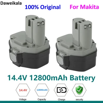 100% Original 14.4 V 12800mAh NI-CD Instrument de Putere a Bateriei pentru MAKITA 14,4 V Acumulator pentru Makita PA14,1422,1420 192600-1 6281D 6280D
