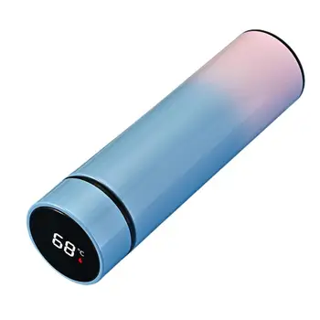 500ML Balon vidat LED de Afișare a Temperaturii Ține de Cald/Rece din Oțel Inoxidabil Gradient Inteligent Izolate Sticla de Apa pentru Școală