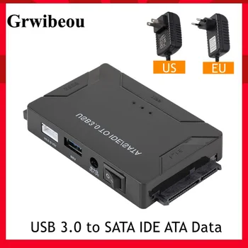Grwibeou SATA la USB Adaptor IDE USB 3.0 2.0 Cablu Sata De 2.5 3.5 Hard Disk HDD SSD Convertor IDE SATA Adaptor Picătură Navă