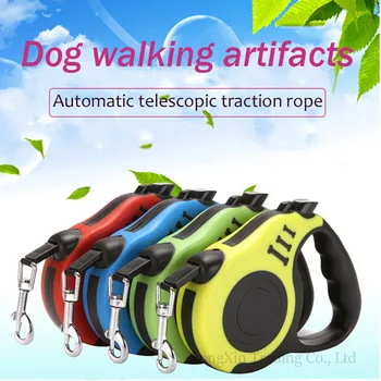 3M-5M Lesa Retractabil Câine Portabil Nailon Câine Duce Automat de Eliberare Rapidă Lesă pentru Câini Mici și Mijlocii Lesa Câine Coarda de Tracțiune