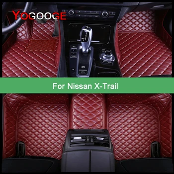 YOGOOGE Auto Covorase Pentru Nissan X-Trail Xtrail Picior Coche Accesorii Auto Covoare