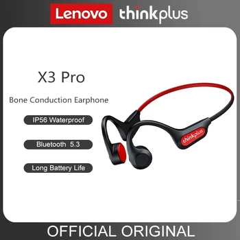 100% Original Lenovo X3/X4/X5/X3 Pro Conducție Osoasă Căști Bluetooth Sport Execută Setul Cu Cască Căști Fără Fir Rezistent La Apa
