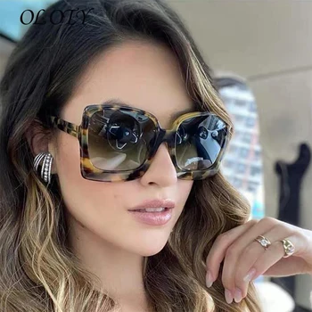 2021 nou cadru mare pătrat ochelari de soare pentru Femei de Moda ochelari de Soare retro trend ochelari de Soare UV400 ochelari de soare pentru femei ochelari de epocă