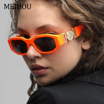 Brand Pătrat Cadru Mic pentru Femei ochelari de Soare Designer de Moda de Lux Steampunk Ochelari de Soare pentru Barbati Stil Vintage 2021 Ochelari