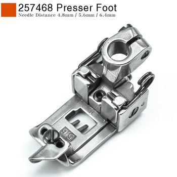 257468 piciorușului Presor Pentru Pegasus W500 W600 W1500 W2600 Coverstitch (Interlock) Mașină de Cusut Ac Distanță de 4,8 mm/5.6 mm/6,4 mm