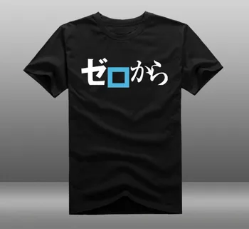 Noi Re Zero kara Hajimeru Isekai Seikatsu t-shirt pentru Bărbați tricou pentru Bărbați t-shirt bumbac Vrac Scurt-maneca topuri Tricouri