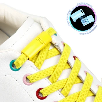 Elastic Nu lega șireturile de la Pantofi Adidași de dantelă Pantof Multicolor sistem de Blocare Magnetic Șireturile Copii Adulți Rapid Șireturile O Mărime se Potrivește Tuturor Pantofi