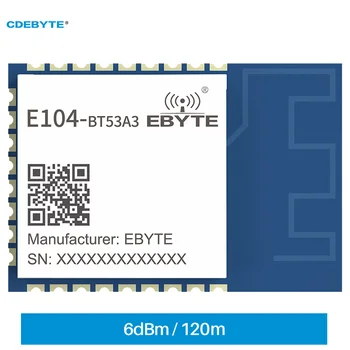 EFR32BG22 fără Fir Bluetooth Module BLE5.2 6dBm E104-BT53A3 Cortex-M33 Build-in de Oscilator cu cuarț SMD Modul BT5.2 ISM 2,4 GHz