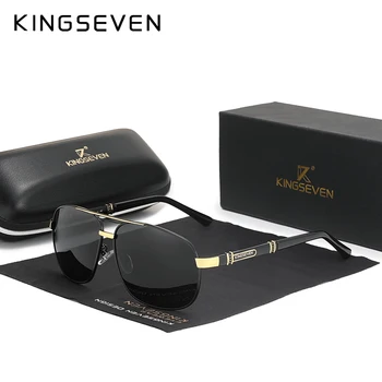 KINGSEVEN 2022 NOUA Moda pentru Bărbați ochelari de Soare Polarizat Protecție UV400 Conducere Ochelari de Soare de sex Masculin Oculos de sol N7621
