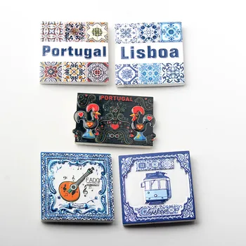 Lisboa Portugalia Magnet De Frigider Rășină Frigider Magneți De Suveniruri Moderne De Bucatarie Acasă Decor