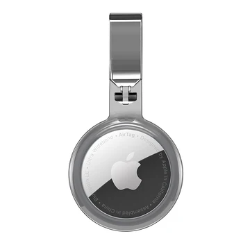 Pentru Apple Airtags Caz Transparent Manșon de Protecție Pentru Apple Localizare Tracker Anti-a pierdut Breloc Clar de Protecție Acoperă Cazul