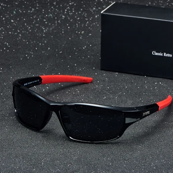 2019 Nou Design de Brand Polarizat ochelari de Soare Barbati Sport Stil de Moda negru ochelari de soare Piața de Ochelari de sex Masculin de conducere UV400 ochelari