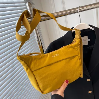 drăguț mici genți de mână pentru femei de iarnă 2022 moale de nylon tote sac de Moda Umăr de sex Feminin geanta Femei posete geanta messenger portofel