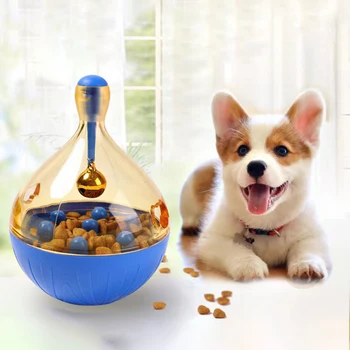 Interactive Câine Pisică Jucărie Crește IQ-ul Trata Mingea Animale de companie Jucării Alimentare Castron Pahar Distribuitor de Mâncare pentru Câini Puppy Training Bile