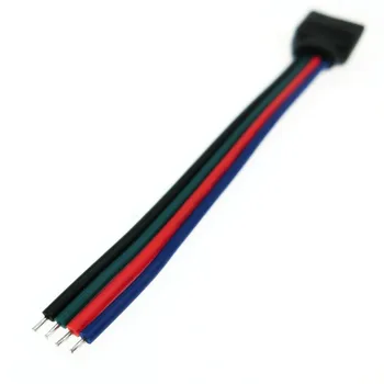 RGB 4pin Connector pentru RGB LED Strip 5 buc/lot
