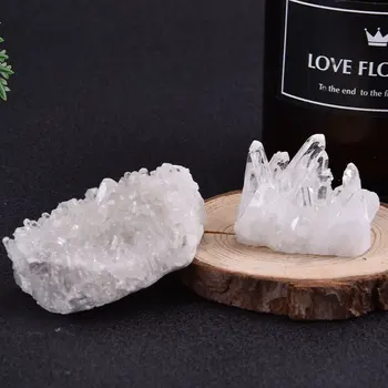 1 BUC Prime Naturale de Cuarț Alb Cristal Grup de Vindecare de Pietre de Cristal Punct de Specimen Decor Acasă Prime Cristale Minerales
