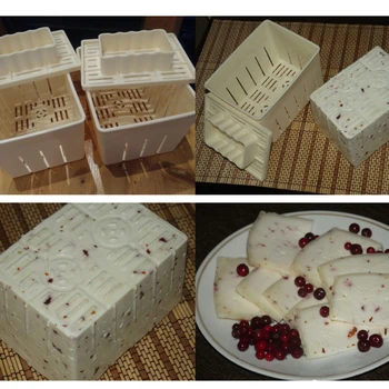 DIY Plastic Tofu de Presă Mucegai Tofu de Casă Mucegai Caș de Soia Tofu Face Mucegai de Gatit Bucatarie Setul de Unelte