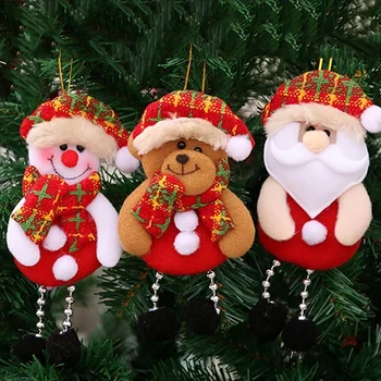Ornamente de crăciun, Pom de Crăciun Agățat Decor Moș Crăciun Cerb om de Zăpadă, Pom de Crăciun Agățat Decor Jucarie Papusa Stea Decoratiuni pentru casa
