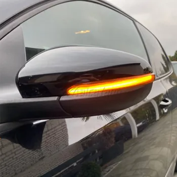 Dinamica Indicatorului de Semnalizare Partea din Spate-Oglinda retrovizoare-Indicator LED Lumina de Semnalizare Pentru Volkswagen Golf MK6 pentru GTI 6 R line VI R20