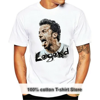T-shirt Del Piero Legenda 2018 - Moda pentru Bărbați Mâneci Scurte Topuri de Bumbac Îmbrăcăminte